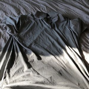 Men’s synergy zip collar polo